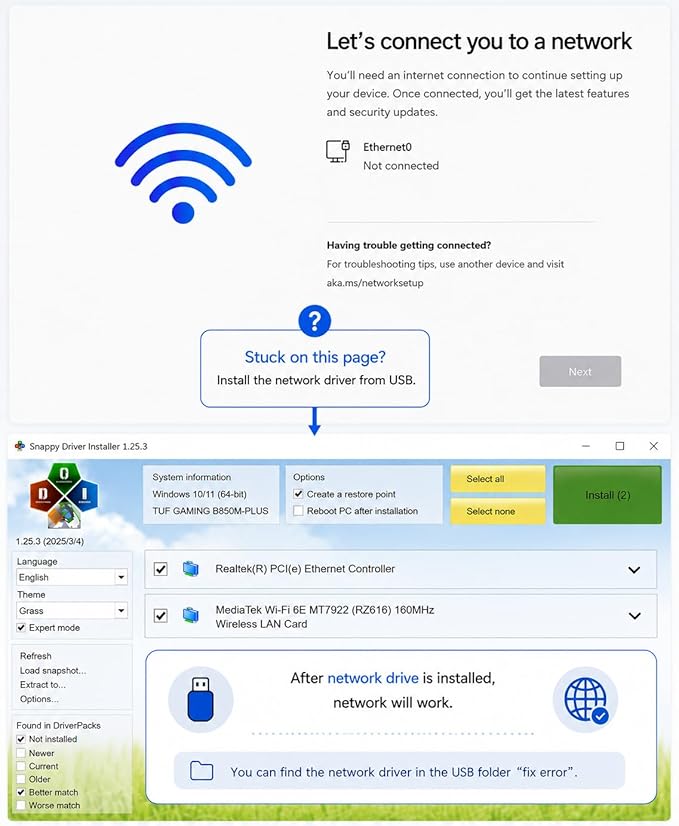 64GB - Bootable USB Drive 3.2 for Windows 11/10 / 8.1/7, Install/Recovery - Image 5