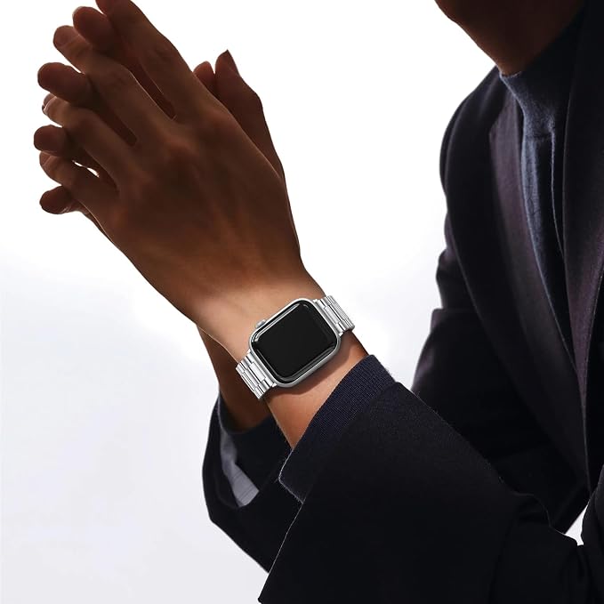 EPULY Compatible with Apple Watch Band 42mm 44mm 45mm 38mm 40mm 41mm, Business - Image 3