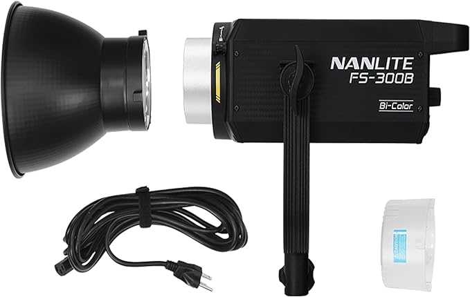 Nanlite FS-300B 350W Bi-Color LED Video Light, 2700K-6500K LED Spotlight - Image 6