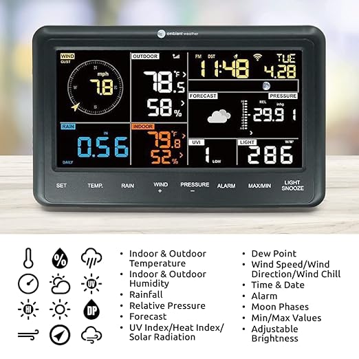 Ambient Weather WS-2902 WiFi Smart Weather Station - Image 4