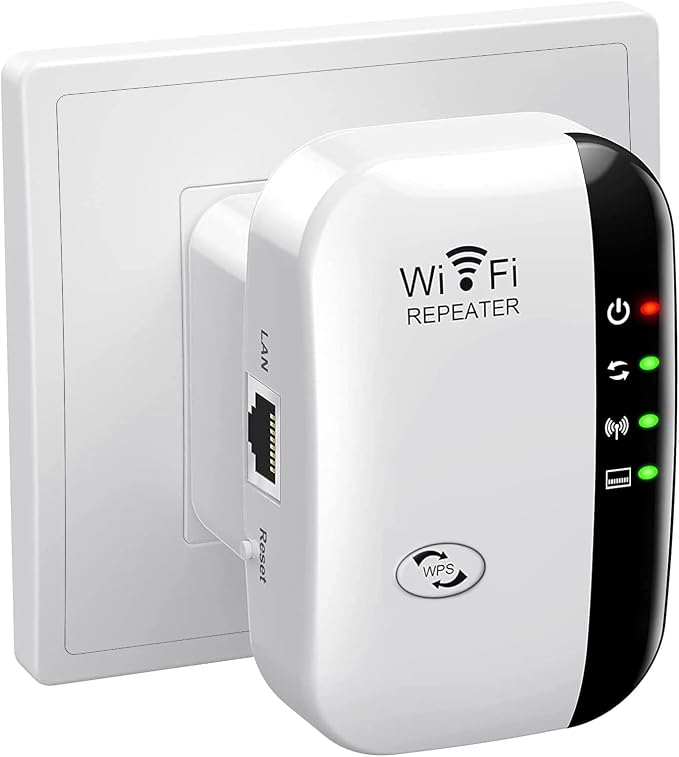 WiFi Extender, WiFi Signal Booster Up to 5800sq.ft and 52+ Devices, WiFi Range by Jancane