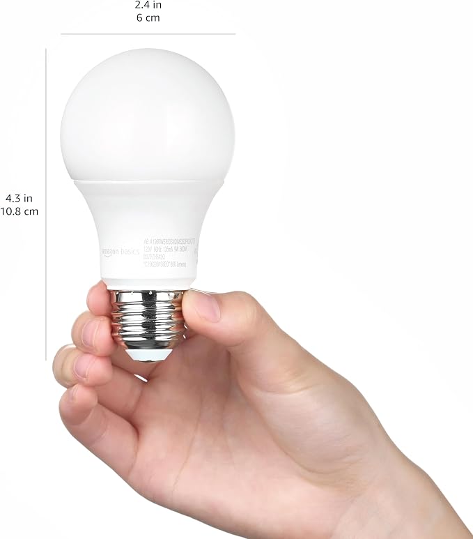 Amazon Basics A19 Dusk to Dawn Sensor LED Outdoor Light Bulb, 60W Equivalent - Image 7