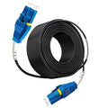 75 Meters Uniboot LC to LC Outdoor Armored Fiber Patch Cable, Low Friction by Bangun