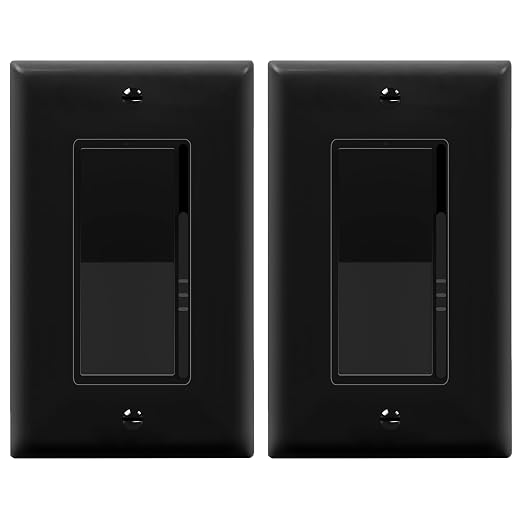 TOPGREENER Kalide Dimmer Light Switch, LED Dimmer Switch, Full Range Dimming by TOPGREENER