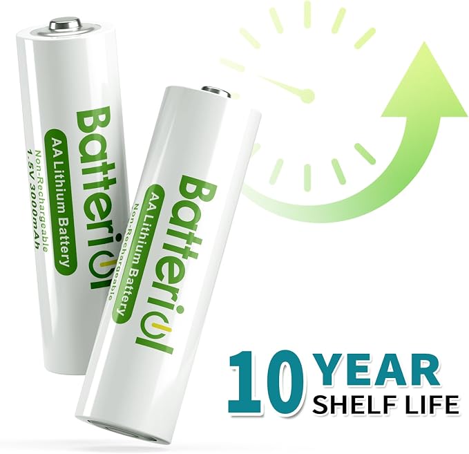 Lithium Batteries AA, Double A Batteries 3000mAh 1.5V Long Lasting - Image 4