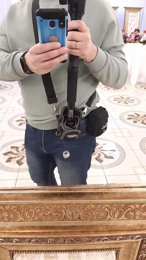 Nicama MTB1 Camera Monopod Shoulder Neck Sling Strap/Unipod Tripod Belt Waist - Image 5