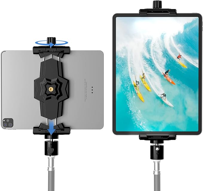 KDD iPad and Phone Tripod Mount Adapter by KDD