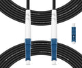 Fibergaga-7M OS2 LC to LC Fiber Optic Cable Outdoor Armored, Single Mode by Fibergaga