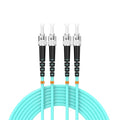 OM3 Fiber Patch Cable ST/UPC to ST/UPC 131ft/40meters 10BG/Gigabit Multimode by Buacoz