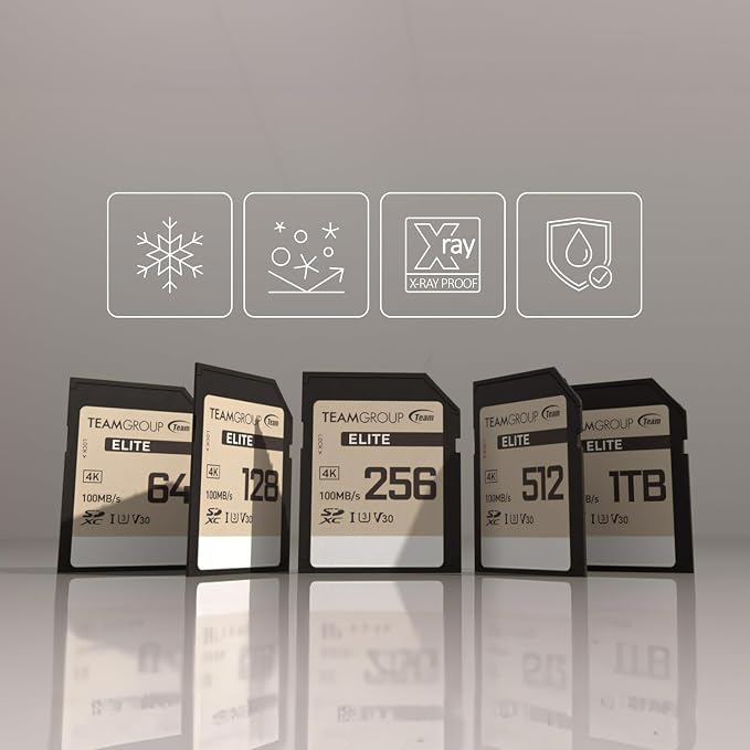 TEAMGROUP Elite 1TB UHS-I U3 V30 UHD Read Speed up to 100MB/s SDXC High Speed - Image 4