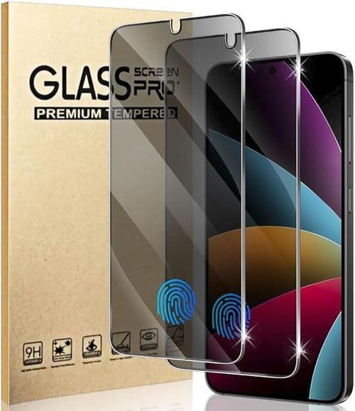 2 Pack Galaxy S25 Plus Anti spy Privacy Screen Protector, 9H Tempered Glass by Unknown
