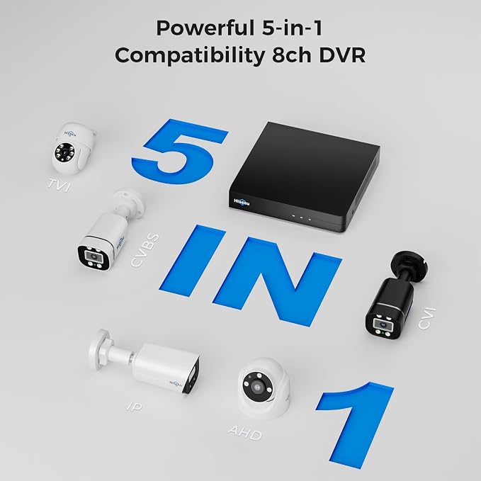 Hiseeu 3K Wired Outdoor Security Camera System - Image 7