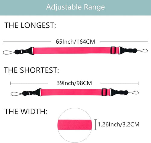 3 Pack Adjustable Shoulder Strap:Comfortable - Image 2