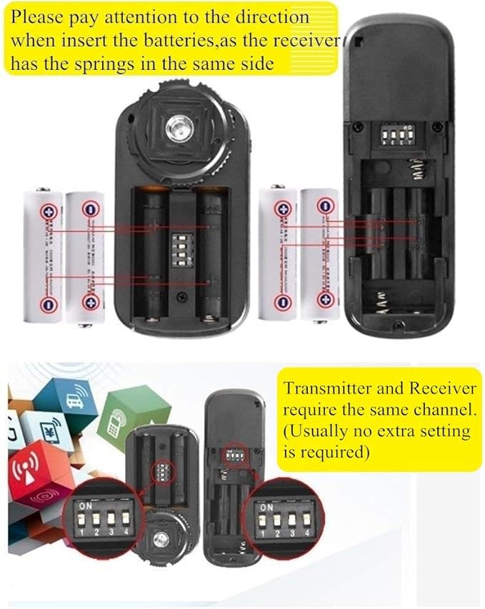 Pixel 2.4GHz Wireless Remote Shutter Release Romote Control S1 - Image 6