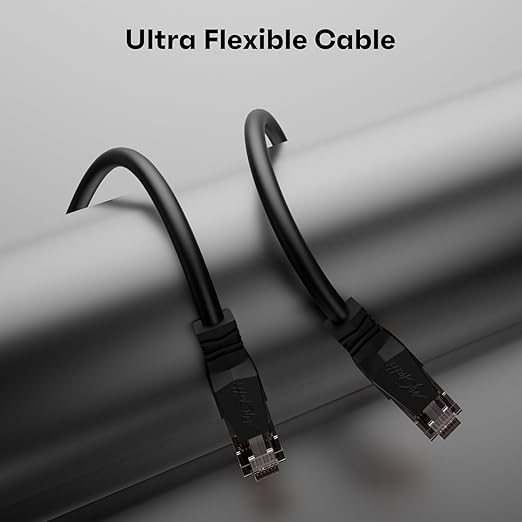 Cat6 Ethernet Cable 1.5 FT, Snagless Short Cat 6 Patch Cord, RJ45 Pure Copper - Image 4