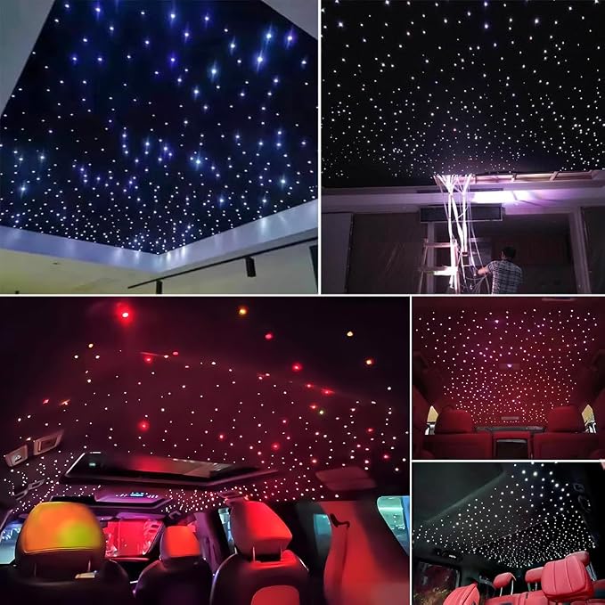 AKEPO Car Home Use APP+Twinkle+Music Fiber Optic Lights kit - Image 6