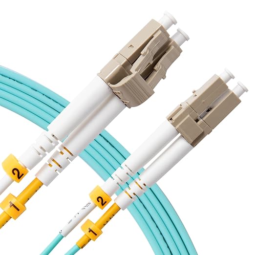 KeepFly Fiber- OM4 LC to LC Fiber Patch Cable 1M/3ft-5Pack, 40G/100GB 50/125μm - Image 2