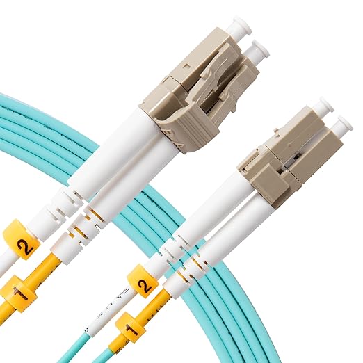 KeepFly Fiber- OM4 LC to LC Fiber Patch Cable 2M-5Pack, 40G/100Gb 50/125μm - Image 2