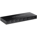 TRENDnet 6-Outlet Managed PDU, Rackmount Power Distribution Unit, UL Certified by TRENDnet