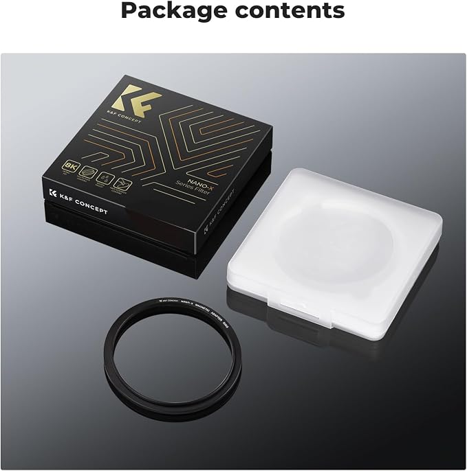 K&F CONCEPT 49-77mm Magnetic Filter Adapter Ring, - Image 6