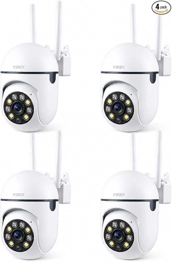 Security Camera Indoor 1080P Wired, Pan/Tilt Control, Two-Way Audio, Easy Setup by Unknown