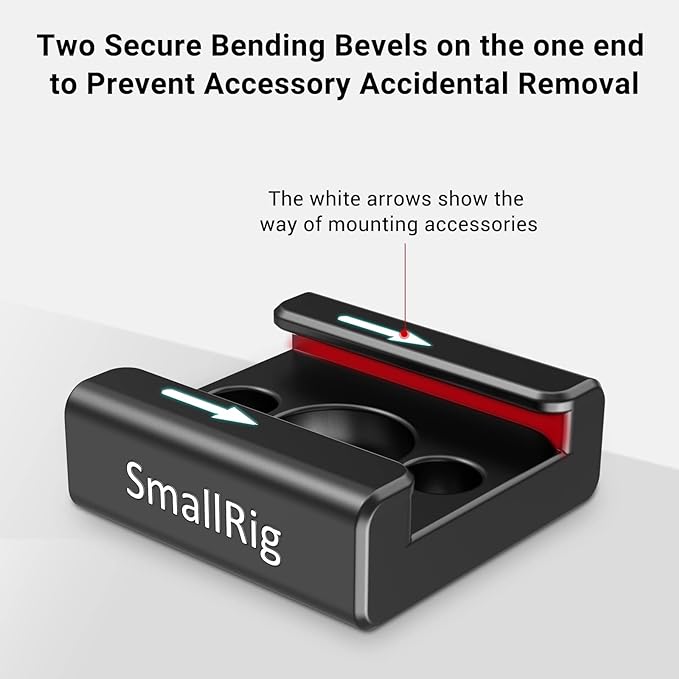 SmallRig Cold Shoe Mount with 1/4"-20 Thread - Image 3