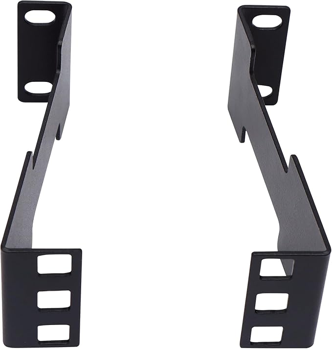 4 Pcs Server Rack Depth Extender, 1U Recessed Rack Extender Deep Mount Adapter - Image 6