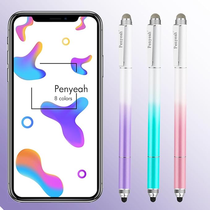 Penyeah Stylus Pen for iPad/iPhone/Android, Universal Touch Screen Disc - Image 6