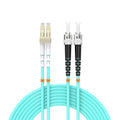 LC/UPC to ST/UPC Fiber Patch Cable OM3 20ft/6meters, 10Gb/Gigabit MultiMode by Buacoz