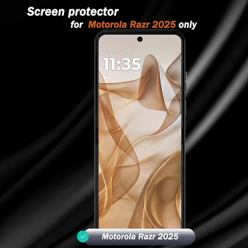 3 Pack for Motorola Razr 2025 Screen Protector Flexible TPU Film - Image 2
