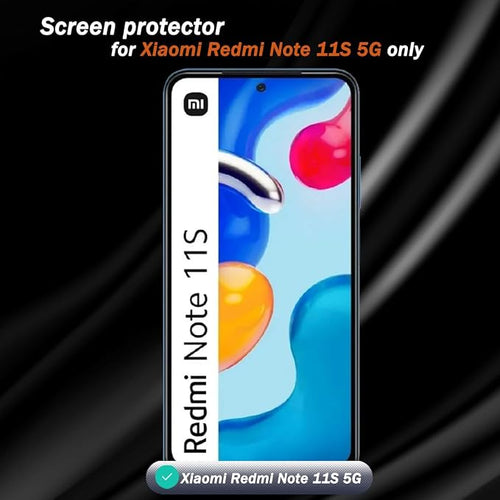 2 Pack Privacy Tempered Glass for Xiaomi Redmi Note 11S 5G Screen Protector - Image 2