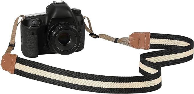 MoKo Camera Strap, Cotton Woven Camera Strap, Adjustable Universal Neck & by MoKo