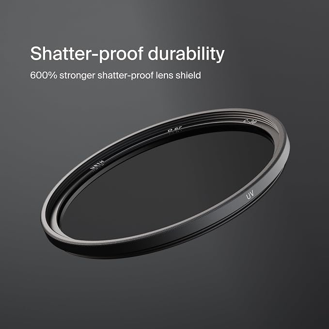 Urth 86mm UV Lens Filter — 30-Layer Nano-Coated, HD Optical Glass UV Camera - Image 2