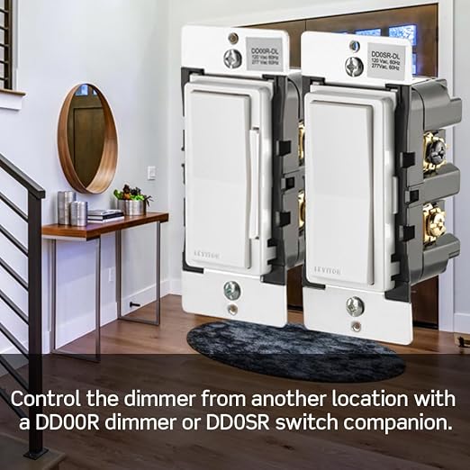 Leviton Decora Smart Dimmer Z-Wave 800 Series - Image 6