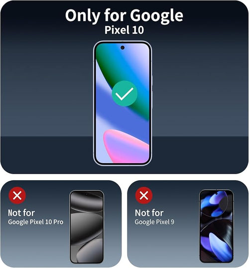 4-Pack Camera Lens Protector for Google Pixel 10, Tempered Glass Camera Cover - Image 2