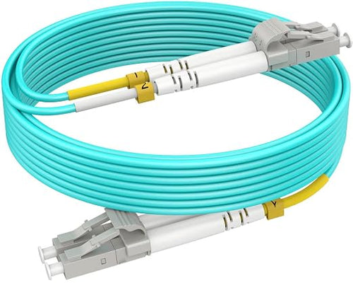 200ft OM3 LC to LC Fiber Patch Cables, Options 7in~500ft, 50/125μm 40G LSZH by RamboCables