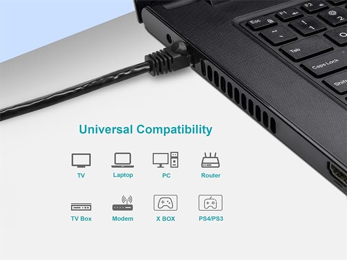 Monoprice 1FT 24AWG Cat5e 350MHz UTP Ethernet Bare Copper Network Cable - Image 6