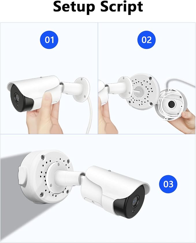 【Only Compatible with Bullet Cameras】 Universal Bullet Security Camera Mount - Image 4