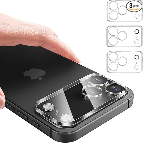 3PCS Rear Back Camera Lens Protector Tempered Glass by Hlija