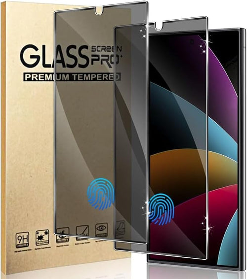2 Pack Galaxy S24 Ultra Anti spy Privacy Screen Protector, 9H Tempered Glass by Unknown