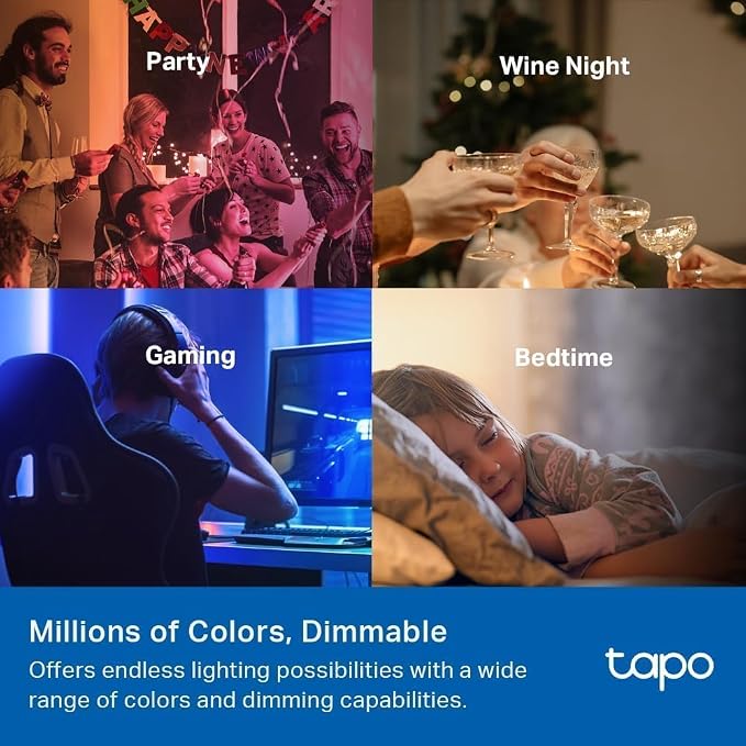 Tapo TP-Link Smart Light Bulbs, 1100 Lumens High Brightness, Matter-Certified - Image 5
