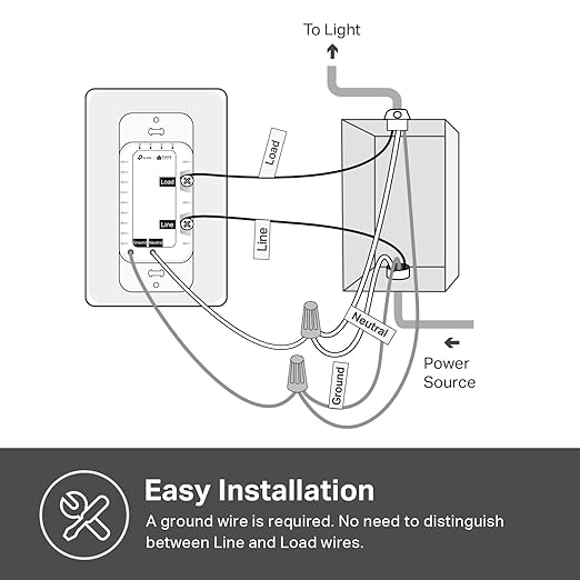 Kasa Smart Dimmer Switch HS220P3, Single Pole, Needs Neutral Wire, 2.4GHz Wi-Fi - Image 7