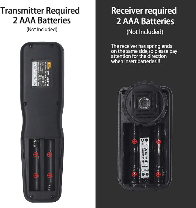 Remote Shutter Compatible for Canon, PIXEL Wireless Shutter Release Timer - Image 8