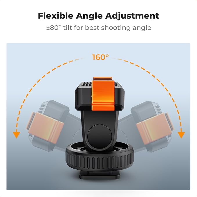 K&F CONCEPT Plastic Cold Shoe Mount Compatible - Image 5