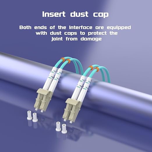 6Meters 20ft LC/UPC-LC/UPC 10GB Multi-Mode Fiber Optic Cable LC to LC OM3 LC-LC - Image 6