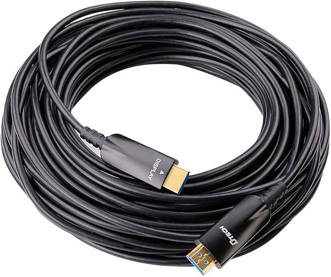 DTECH 100ft Fiber Optic HDMI Cable - Image 3