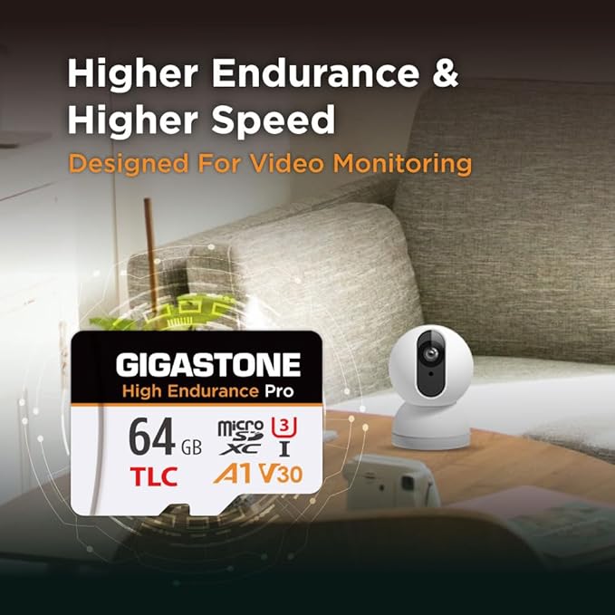 【5 Yrs Free Data Recovery】【Dash Cam】 GIGASTONE 64GB Micro SD Card 2-Pack - Image 6