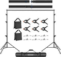 NEEWER 8.5x10ft Adjustable Backdrop Stand Kit, Photography Background Support by Neewer