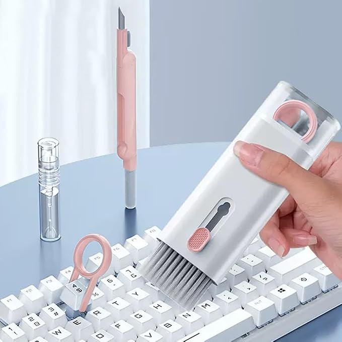 7 in 1 Laptop Cleaning Kit Keyboard Cleaner, Computer Screen Cleaning Brush Tool - Image 3