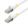 StarTech.com 50ft White CAT6a Ethernet Cable, Snagless RJ45, 100W PoE++ by StarTech